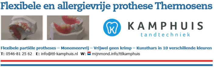 Flexibele en allergievrije prothese Thermosens